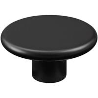 Hermeta Knop Rond Zwart 50mm