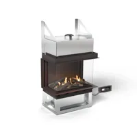 Sono Driezijdig - panoramische bio-ethanolhaard met BEV®-technologie