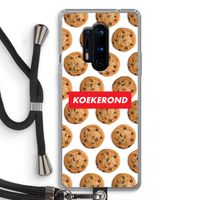 Koekerond: OnePlus 8 Pro Transparant Hoesje met koord