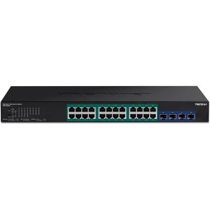 Trendnet TPE-30284 netwerk-switch Managed L2/L4 Gigabit Ethernet (10/100/1000) Power over Ethernet (PoE) 1U Zwart