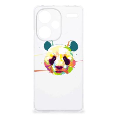 Xiaomi Redmi Note 13 Pro Plus Telefoonhoesje met Naam Panda Color Xiaomi Redmi Note 13 Pro Plus Telefoonhoesje met Naam Panda Color