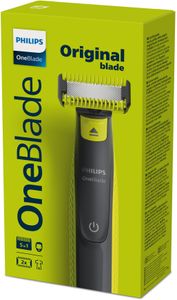 Philips Bodycare OneBlade Face + Body Scheerapparaat voor nat scheren Lichtgroen, Donkergrijs