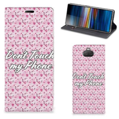 Sony Xperia 10 Plus Design Case Flowers Pink DTMP Sony Xperia 10 Plus Design Case Flowers Pink DTMP