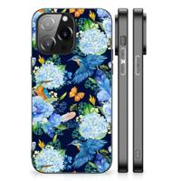 Dierenprint Telefoonhoesje voor iPhone 14 Pro Max IJsvogel