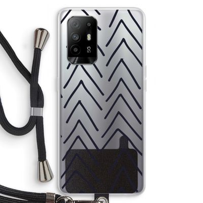Marrakech Arrows: Oppo A95 5G Transparant Hoesje met koord