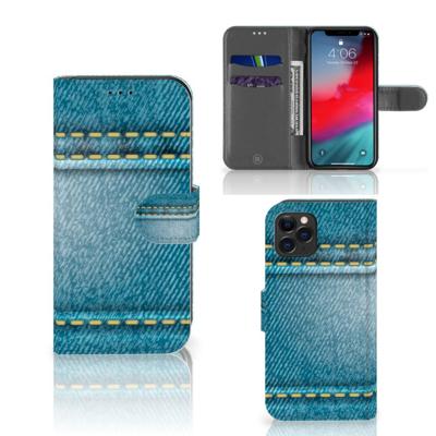 Apple iPhone 11 Pro | Wallet Case | met Pasjes | Jeans