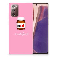 Samsung Note 20 Siliconen Case Nut Boyfriend - thumbnail