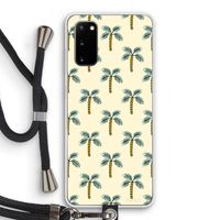 Paradise: Samsung Galaxy S20 Transparant Hoesje met koord