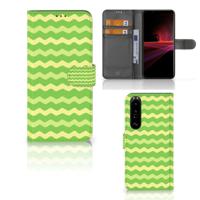 Sony Xperia 1 III | Telefoon Hoesje | Waves Green