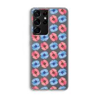 Klaproosjes: Samsung Galaxy S21 Ultra Transparant Hoesje