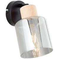 Brilliant WandlampWeald zwart - 99837/93