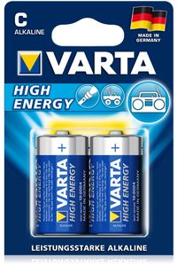 Varta Batterie High Energy C Wegwerpbatterij Alkaline