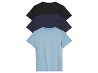 esmara 3 Kinder T-shirts (zwart/navy/lichtblauw, 146/152)