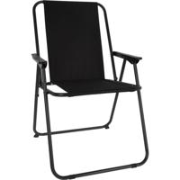 Redcliffs Vouwstoel 57x48x42cm zwart