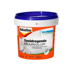 alabastine sneldrogende muurvuller pot 1 kg