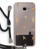 Dans #2: Samsung Galaxy J4 Plus Transparant Hoesje met koord