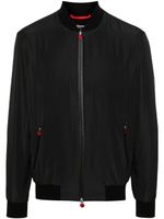 Kiton veste bomber à fermeture zippée - Noir - thumbnail