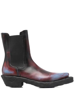 CamperLab bottines en cuir - Noir
