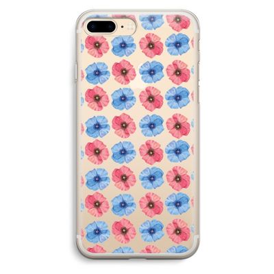 Klaproosjes: iPhone 7 Plus Transparant Hoesje