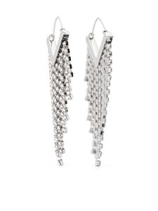 ISABEL MARANT boucles d'oreilles pendantes Melting - Argent