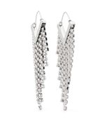 ISABEL MARANT boucles d'oreilles pendantes Melting - Argent