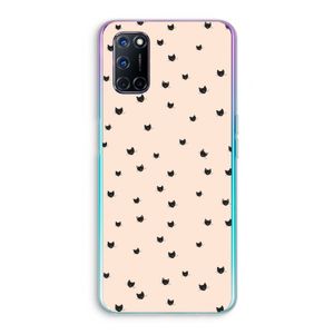 Kleine kattenkopjes: Oppo A72 Transparant Hoesje