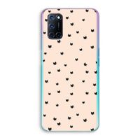 Kleine kattenkopjes: Oppo A72 Transparant Hoesje