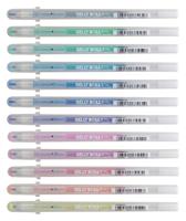 Gelschrijver sakura gelly roll stardust 12 kleuren | 6 stuks