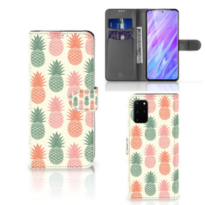 Samsung Galaxy S20 Plus Book Cover Ananas