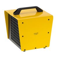 Adler AD 7740 electrische verwarming Binnen Geel 3000 W Ventilator elektrisch verwarmingstoestel - thumbnail