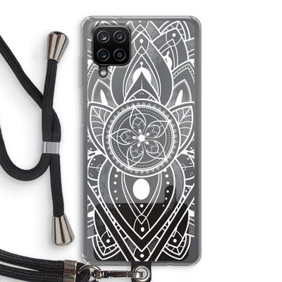 It's Complicated: Samsung Galaxy A12 Transparant Hoesje met koord