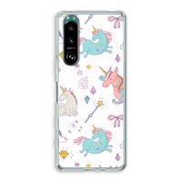 Fantasiewereld: Sony Xperia 5 III Transparant Hoesje