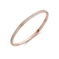 Melano Friends Hinged CZ Armband Rosé