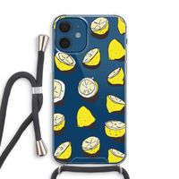 When Life Gives You Lemons...: iPhone 12 mini Transparant Hoesje met koord