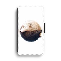 Yin Yang Wolves: iPhone XS Max Flip Hoesje Yin Yang Wolves: iPhone XS Max Flip Hoesje