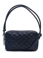 CHANEL Pre-Owned sac porté épaule Cambon Line (2004) - Noir