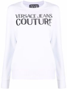 Versace Jeans Couture sweat à col rond - Blanc