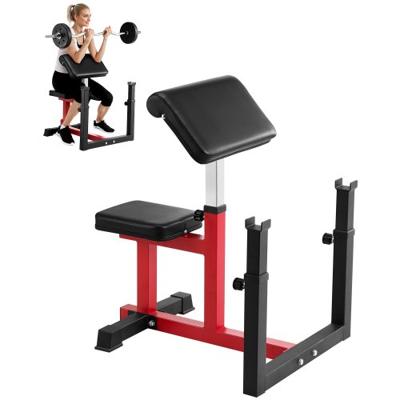 VEVOR Preacher Curl Bench Verstelbare Biceps Machine Halterstang Apparatuur 200kg