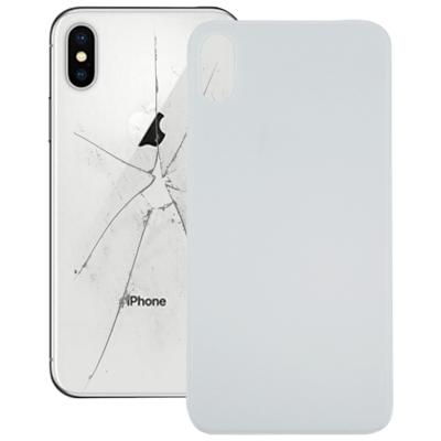 Glas batterij backcover voor iPhone XS Max(White)