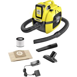 Kärcher Home & Garden WD 1 Compact Battery 1.198-301.0 Nat- en droogzuiger 230 W 7 l Incl. accu