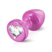 diogol - anni r butt plug hart roze 25 mm