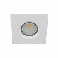 Camilla LED spot GU10 COB 3Watt vierkant WIT IP65 dimbaar