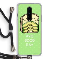 Avo Good Day: OnePlus 8 Transparant Hoesje met koord
