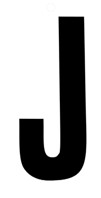 Metafranc Plakletter 100Mm Zwart J - WU0510180