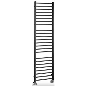 Handdoekradiator Sapho Dina Recht 40x156 cm Mat Zwart