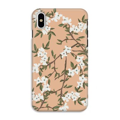 Blossoming spring: iPhone XS Tough Case