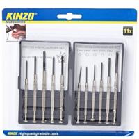 Kinzo Precisie schroevendraaier set - 11 delig