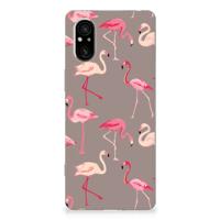 Sony Xperia 5 V | TPU Hoesje | Flamingo
