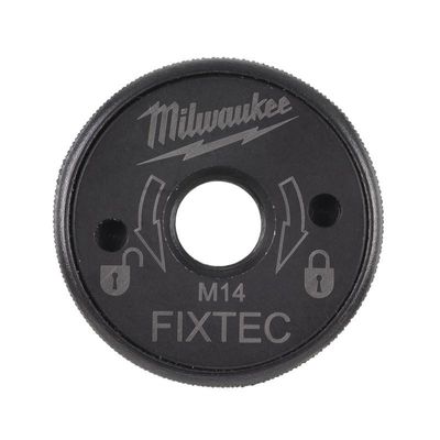 Milwaukee Accessoires Fix tec nut voor haakse slijpers 115-230 (Supplied in tray with 12 pcs) - 4932464610