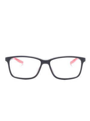Nike lunettes de soleil rectangulaires - Noir